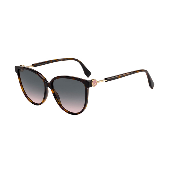FENDI Accessories - FENDI Women's Sunglasses HAVANA FF0345S-0086